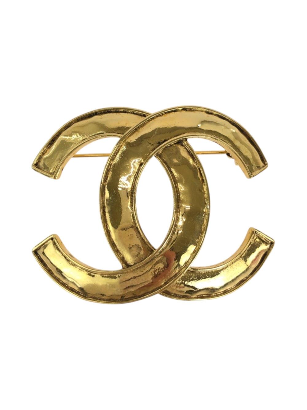 Chanel Cc Logo Brooch Metal #299424C95B
